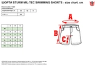Шорти тактичні MIL-TEC Sturm Dark Camo Swimming Shorts 11448080 M Dark camo (2000980499601) - зображення 6