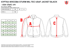 Куртка флісова тактична MIL-TEC Sturm USAF 10430019 S DARK COYOTE (2000980499960) - зображення 10
