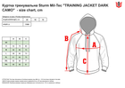Куртка тренировочная тактическая MIL-TEC Sturm TRAINING JACKET WOODLAND 11446120 M Woodland (2000980513109) - изображение 3
