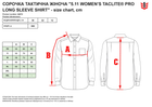 Сорочка тактична 5.11 Tactical Women's TaclitePro Long Sleeve Shirt 62070 S Black (2000980423620) - зображення 3