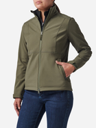 Тактична куртка 5.11 Tactical Women'S Leone Softshell Jacket 38084-186 L Ranger Green (2000980587315) - зображення 3
