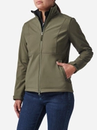 Тактична куртка 5.11 Tactical Women'S Leone Softshell Jacket 38084-186 XS Ranger Green (2000980587353) - зображення 3