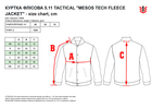 Тактична куртка 5.11 Tactical Mesos Tech Fleece Jacket 78038-186 2XL Ranger Green (2000980546992) - зображення 10