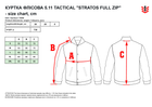 Тактическая куртка 5.11 Tactical Stratos Full Zip 72244-186 2XL Ranger Green (2000980580637) - изображение 13