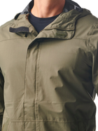 Тактическая куртка 5.11 Tactical Exos Rain Shell 48370-186 S Ranger Green (2000980541638) - изображение 3