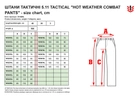 Тактические штаны 5.11 Tactical Hot Weather Combat Pants 74102NL-169 W30/L32 Multicam (2000980551828) - изображение 7