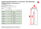 Тактичні штани 5.11 Tactical Hot Weather Combat Pants 64032NL-169 0/Long Multicam (2000980564385) - зображення 5