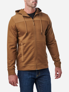 Тактическая толстовка 5.11 Tactical Plummet Jacket 78039-116 L Battle Brown (2000980591602)