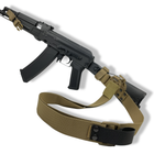 Тактический ремень оружейный двухточечный Tactical Belt Койот - изображение 2
