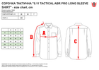 Тактична сорочка 5.11 Tactical Abr Pro Long Sleeve Shirt 72543-019 L Black (2000980544158) - зображення 6