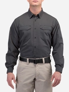 Тактическая рубашка 5.11 Tactical Fast-Tac Long Sleeve Shirt 72479-018 3XL Charcoal (2000980594887) - изображение 1