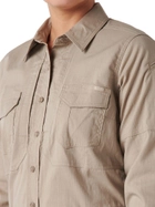 Тактическая рубашка 5.11 Tactical Women’S Abr Pro Long Sleeve Shirt 62420-055 XL Khaki (2000980564910) - изображение 7