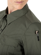 Тактическая рубашка 5.11 Tactical Women’S Stryke Long Sleeve Shirt 62404-190 XS Tdu Green (2000980564828) - изображение 3
