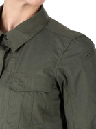 Тактическая рубашка 5.11 Tactical Women’S Stryke Long Sleeve Shirt 62404-190 XS Tdu Green (2000980564828) - изображение 6