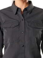 Тактична сорочка 5.11 Tactical Women'S Fast-Tac Long Sleeve Shirt 62388-018 M Charcoal (2000980558032) - зображення 5