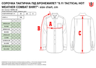 Тактическая рубашка 5.11 Tactical Hot Weather Combat Shirt 72205NL-169 L/Regular Multicam (2000980551743) - изображение 5