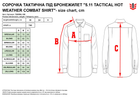 Тактическая рубашка 5.11 Tactical Hot Weather Combat Shirt 72205NL-169 M/Regular Multicam (2000980551767) - изображение 5