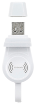Індуктивний зарядний пристрій 4smarts VoltBeam Mini для Apple Watch 1-8/SE білий (4250774953811) - зображення 1