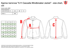 Куртка тактична 5.11 Tactical Cascadia Windbreaker Jacket 48339-019 2XL Black (2000980444922) - зображення 5