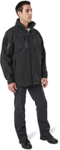 Куртка тактическая влагозащитная 5.11 Tactical Approach Jacket 48331-019 3XL Black (2000980456260) - изображение 3