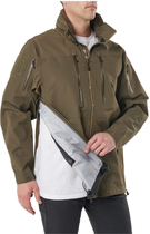 Куртка тактическая влагозащитная 5.11 Tactical Approach Jacket 48331-192 XL Tundra (2000980456390) - изображение 4