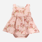 Боді-сукня Pinokio Summer Mood Bodysuit Dress 74-80 см Pink Flowers (5901033284311)