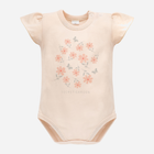 Боді для малюка Pinokio Summer Garden Bodysuit Shortsleeve 80 см Beige-Flowers (5901033300653) - зображення 1
