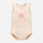 Боді для малюка Pinokio Summer Garden Bodysuit Sleeveless 80 см Beige-Flower (5901033300837) - зображення 1