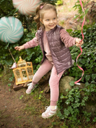 Spodnie dziecięce dla dziewczynki na gumce Pinokio Magic Vibes Pants 74-76 cm Różowe (5901033296734) - obraz 3