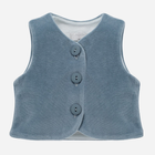 Kamizelka dziecięca dla dziewczynki elegancka Pinokio Romantic Vest 74-76 cm Niebieska (5901033288241) - obraz 1