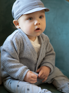 Дитяча кофта для хлопчика Pinokio Charlie 74-76 см Блакитний (5901033293245) - зображення 3