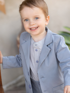 Дитячий піджак для хлопчика Pinokio Charlie Jacket 104 см Блакитний (5901033293306) - зображення 3