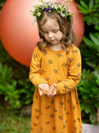 Дитяча сукня для дівчинки Pinokio Magic Vibes Dress 74-76 см Жовта (5901033296840) - зображення 3
