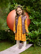 Дитяча сукня для дівчинки Pinokio Magic Vibes Dress 80 см Жовта (5901033296857) - зображення 4