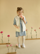 Sukienka dziecięca dla dziewczynki w kwiaty Pinokio Lilian Dress 86 cm Niebieska (5901033306778) - obraz 4