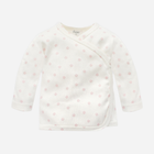 Bluza Pinokio Lovely Day Rose Wrapped Baby Jacket 62 cm Ecru (5901033299650) - obraz 1