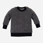 Sweter chłopięcy elegancki Pinokio Le Tigre Sweater 68-74 cm Czarny (5901033279867) - obraz 1
