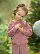 Дитячий світшот для дівчинки Pinokio Magic Vibes Sweatshirt 62 см Рожевий (5901033295072) - зображення 3