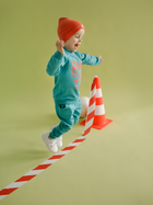 Дитячий світшот для хлопчика Pinokio Orange Flip Sweatshirt 92 см Бірюзовий (5901033307188) - зображення 3