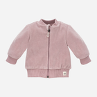 Bluza dla dziewczynki rozpinana bez kaptura Pinokio Hello Zipped Sweatshirt 56 cm Różowa (5901033290862) - obraz 1