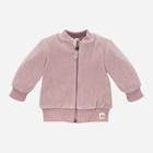 Дитяча толстовка для дівчинки Pinokio Hello Zipped Sweatshirt 62 см Рожева (5901033290879) - зображення 1