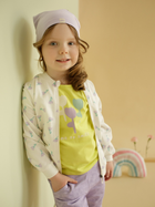 Bluza dla dziewczynki rozpinana bez kaptura Pinokio Lilian Jacket 104 cm Ecru (5901033304897) - obraz 4
