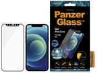 Захисне скло PanzerGlass E2E Anti-Bluelight для Apple iPhone 12 mini 5.4" антибактеріальне Чорне (5711724027222) - зображення 1