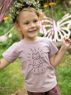 Koszulka dziecięca dla dziewczynki Pinokio Magic Vibes 110 cm Różowa (5901033296994) - obraz 2