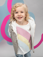 Дитяча футболка з довгими рукавами для дівчинки Pinokio Romantic Longsleeve Blouse 68-74 см Екрю (5901033287701) - зображення 5