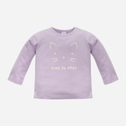 Дитяча футболка з довгими рукавами для дівчинки Pinokio Lilian Blouse 116 см Фіолетова (5901033305221) - зображення 1