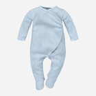 Чоловічок Pinokio Lovely Day Babyblue Wrapped Overall LS 68-74 см Blue Stripe (5901033311758) - зображення 1