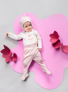 Czapka Pinokio Romantic Bonnet 36-38 cm Pink (5901033288142) - obraz 3