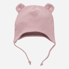 Чепчик Pinokio Hello Wrapped Bonnet 39-41 см Pink (5901033291562) - зображення 1