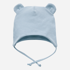 Чепчик Pinokio Lovely Day Babyblue Wrapped Bonnet 34-36 см Blue (5901033311406) - зображення 1